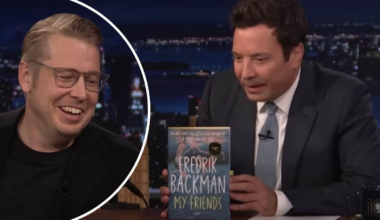 Fredrik Backman hyllas
i Jimmy Fallons ”The tonight show”