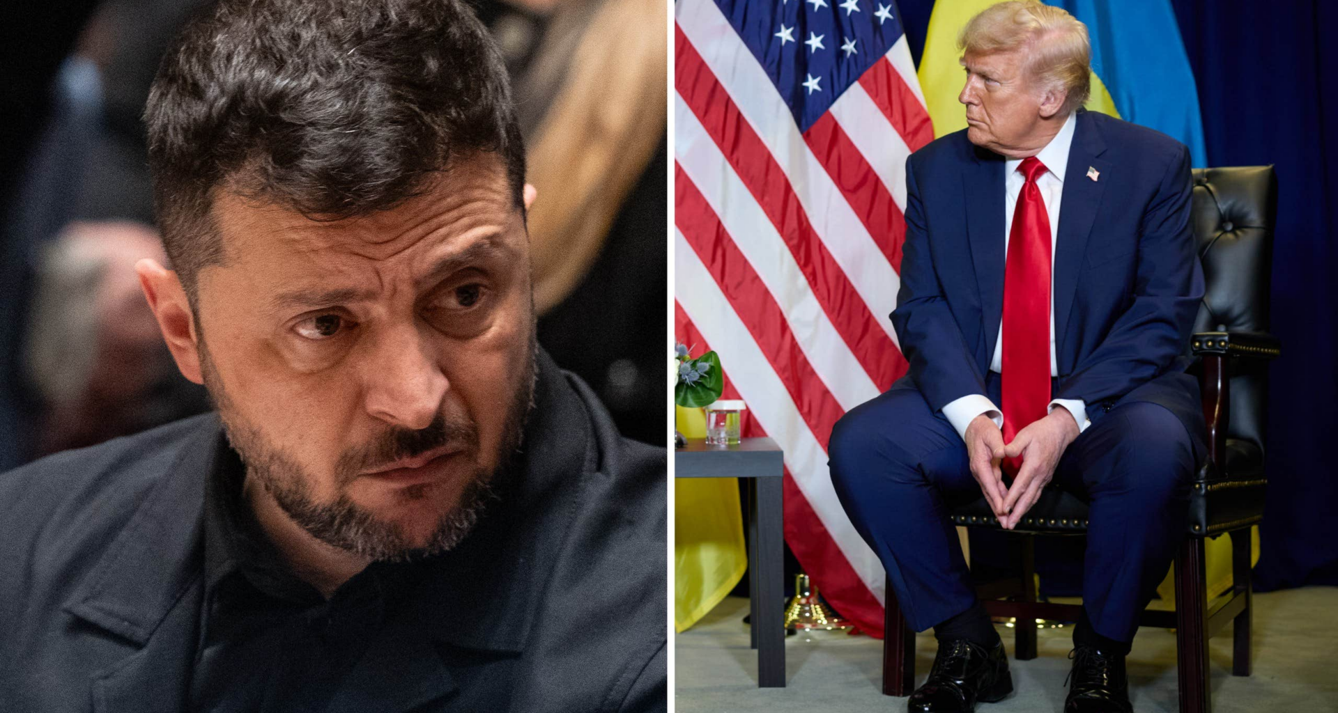 Zelenskyj i FN: Gud räddade Trump