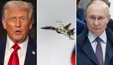 Ryska stridsflyg vid Alaska – amerikanska plan skickade upp