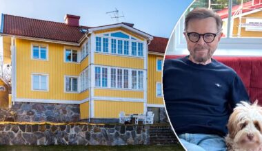 Björn Ulvaeus bilder inifrån Villa Stora Astringe på Djurgården