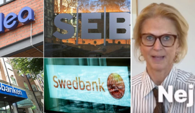 Finansminister Elisabeth Svantessons attack mot storbankerna