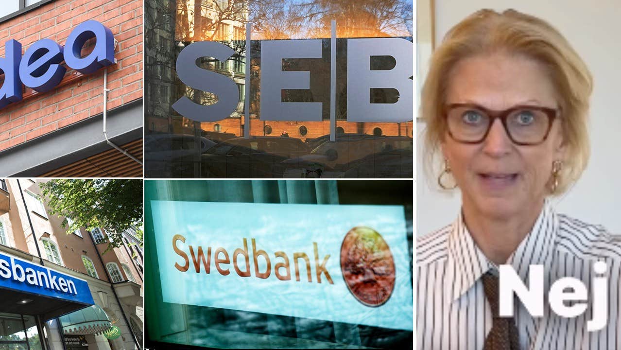 Finansminister Elisabeth Svantessons attack mot storbankerna