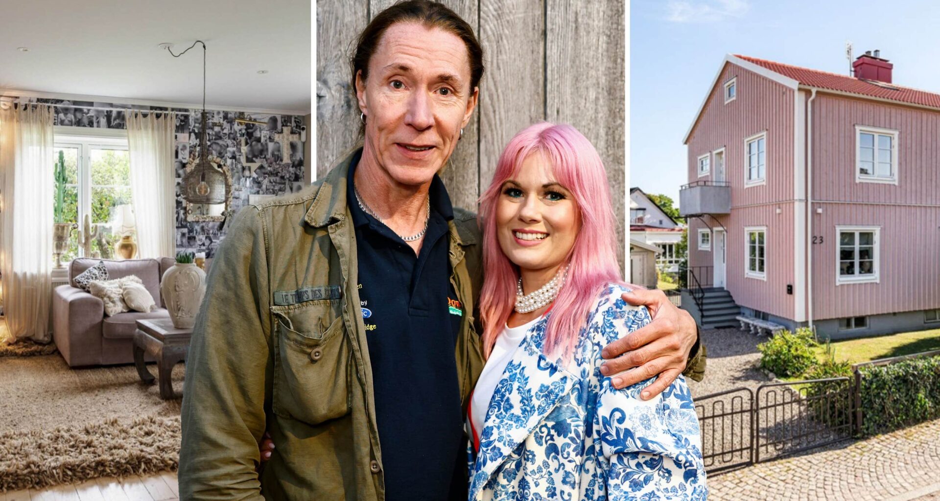 Bilderna inifrån E-types och Melindas hus – säljer villan