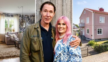 Bilderna inifrån E-types och Melindas hus – säljer villan