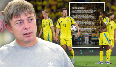 Sveriges förbundskapten Jon Dahl Tomasson: ”Det är extremt arrogant”