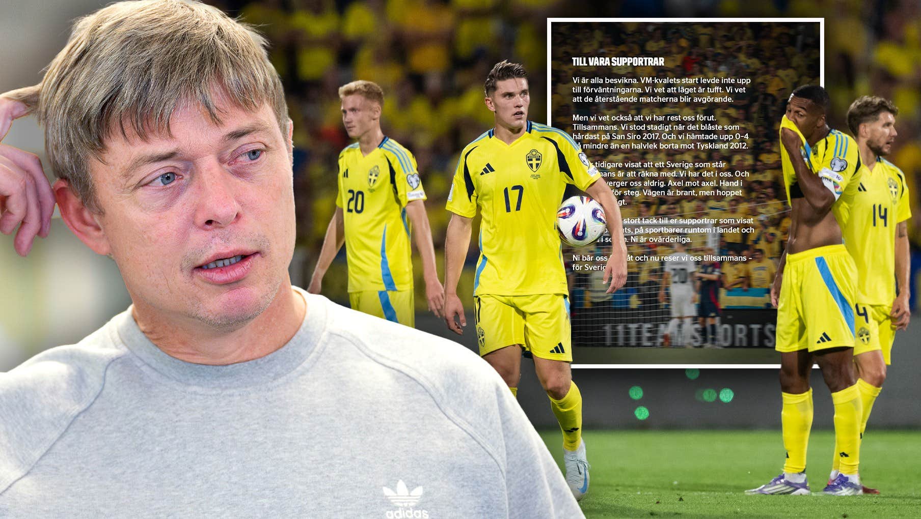 Sveriges förbundskapten Jon Dahl Tomasson: ”Det är extremt arrogant”