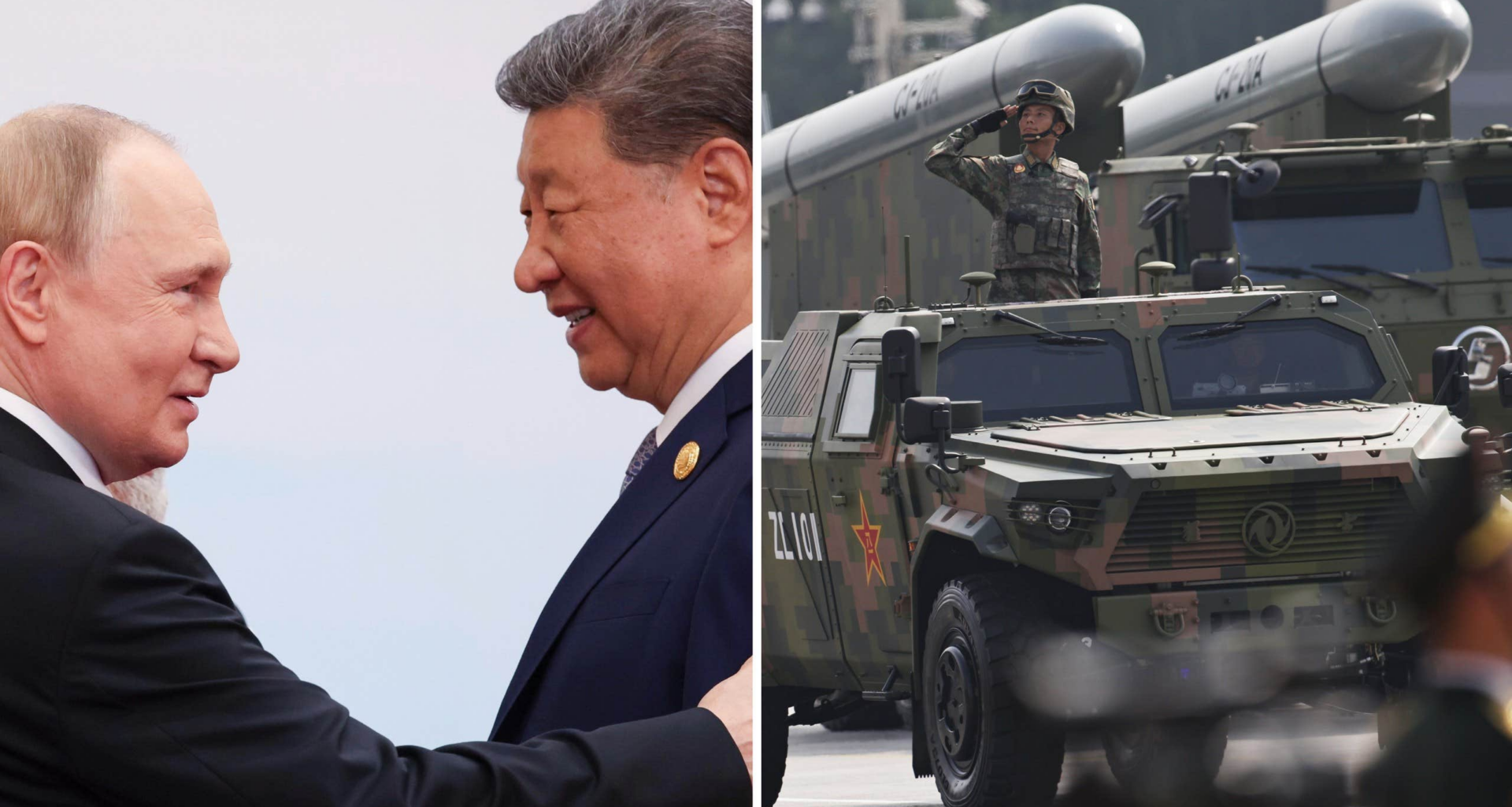 Putin hjälper Xi förbereda för Taiwan
