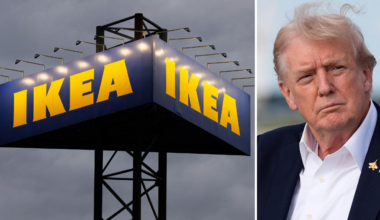 Ikea pressas av Trumps nya besked om tullar på möbler