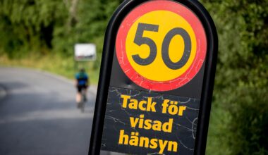 Fortkörning vid skola på Gotland – bilföraren slipper straff