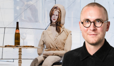 Här är Nicole Kidman en lyxig fågelskrämma