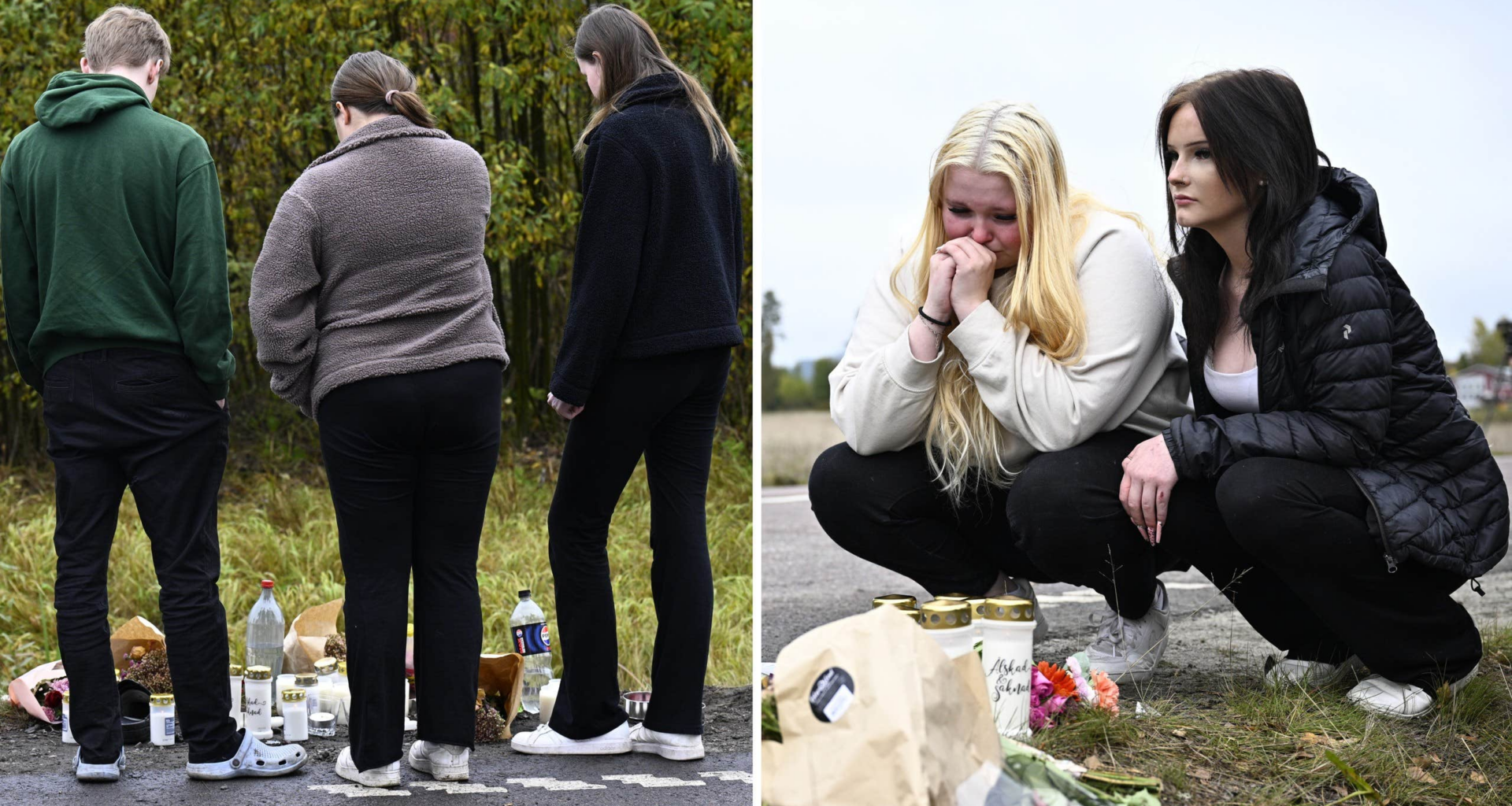 Sorgen i Bollnäs efter dödsolyckan på riksväg 83