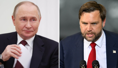 JD Vance press på Putin: Förhandla om fred