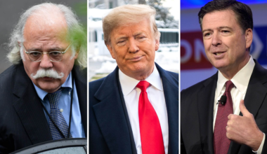 Comey åtalas för att dölja Trump är kriminell
