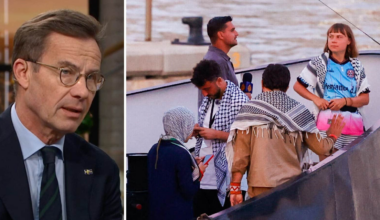 Kristersson om Thunbergs konvoj mot Gaza: Farligt | Sverige