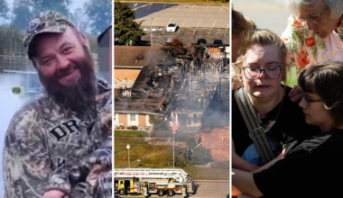Krigsveteranen Thomas Jacob Sanford pekas ut för massakern i kyrkan