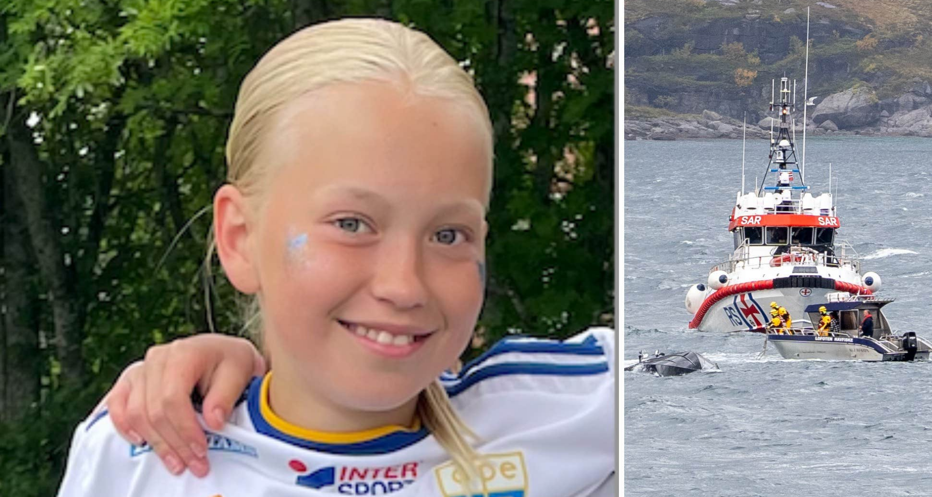 Svenska Ebba Torstensson, 11, dog i båtolyckan i Lofoten