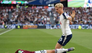 Första målet för Lucas Bergvall i Premier League