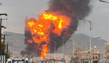 Israeliska anfall mot huthirebeller i Jemen