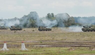 Polen skickade upp stridsflyg efter Ukraina-attack