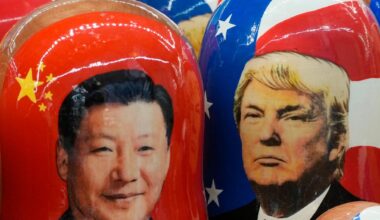 Trump anklagar Xi för att konspirera mot Washington