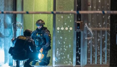 Explosion vid port i Malmö