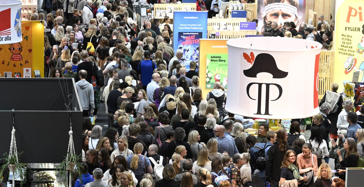 Ingen verkar vilja ligga på Bokmässan