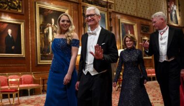 Techjättar på plats när Trump bjöds in till bankett