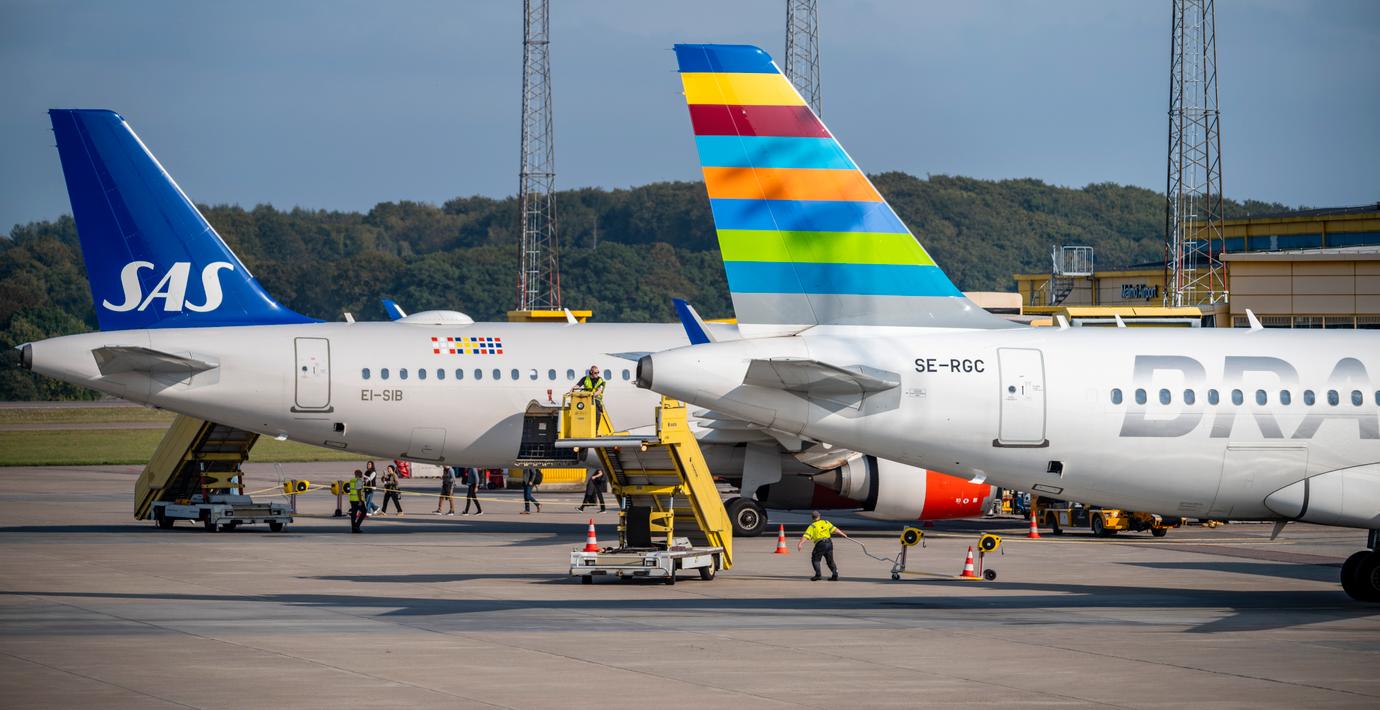 Fler tvingas flyga inrikes efter ovädret