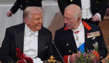 Efter kungligt välkomnande – politik på Trumps agenda
