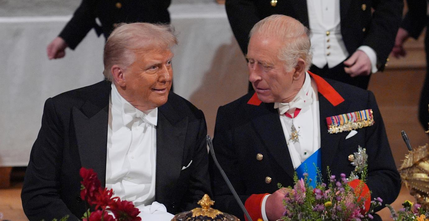 Efter kungligt välkomnande – politik på Trumps agenda