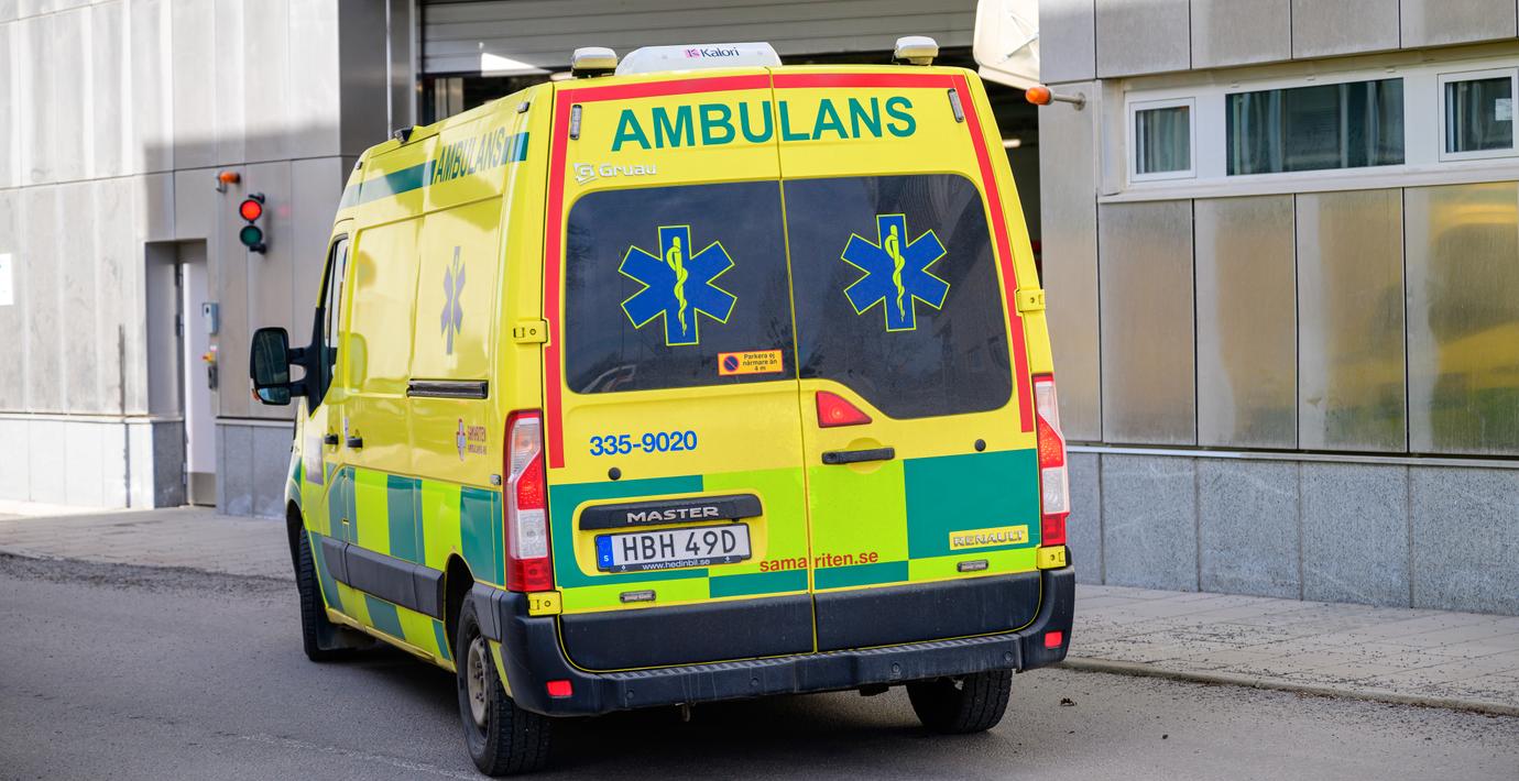 Person påkörd av spårvagn – allvarligt skadad