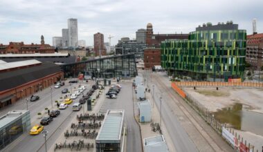Många drönarlarm i Malmö efter kränkning i Köpenhamn