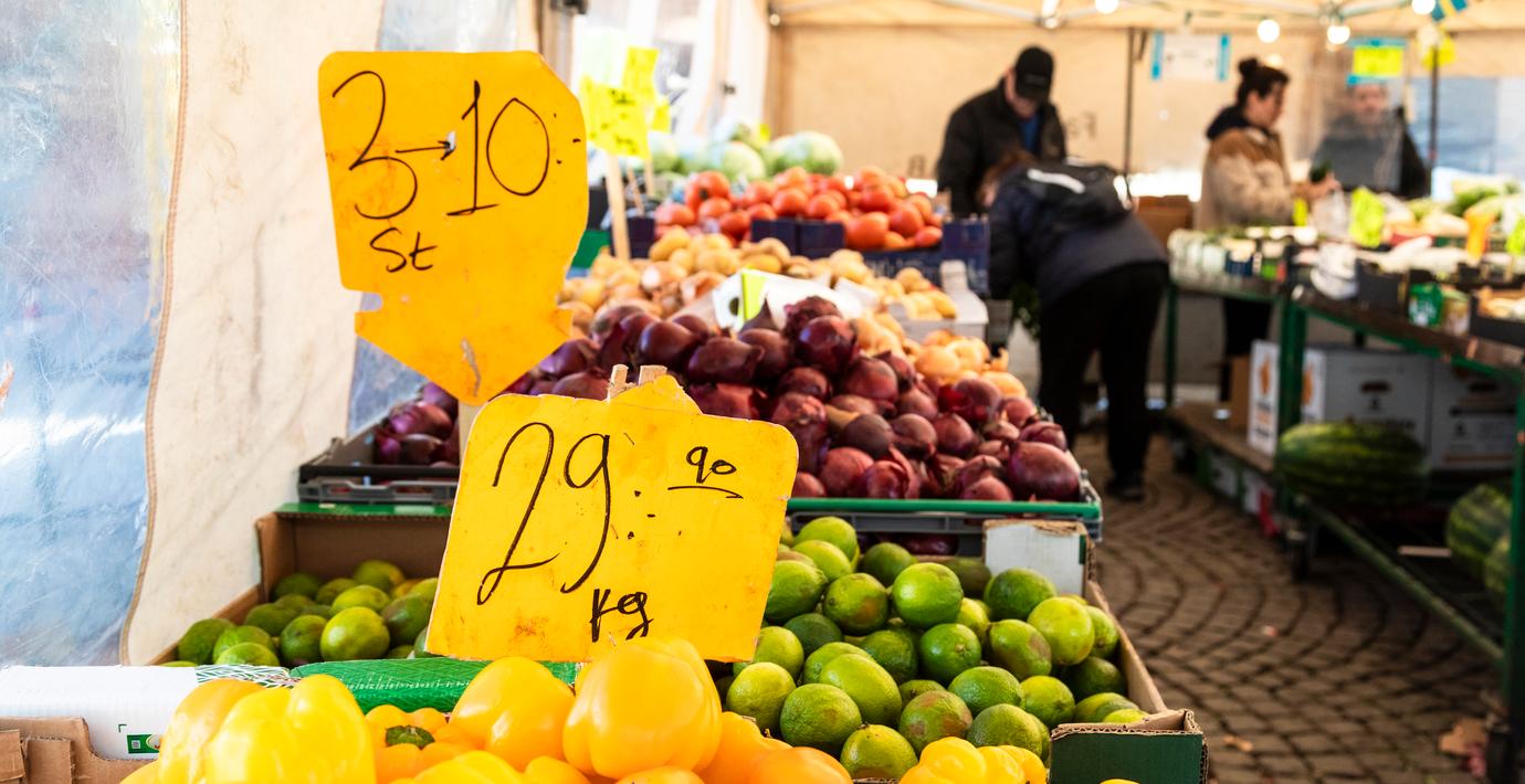 Inflationen steg till 3,3 procent i augusti