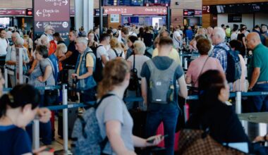 Flygplatskaos på flera håll i Europa efter angreppet