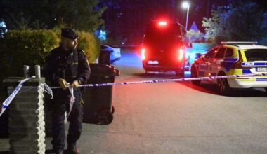 Explosion i radhusområde i Södertälje