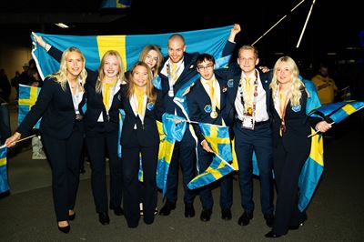 Svensk medaljfest vid Yrkes-EM i Herning – två guld, tre silver och två brons