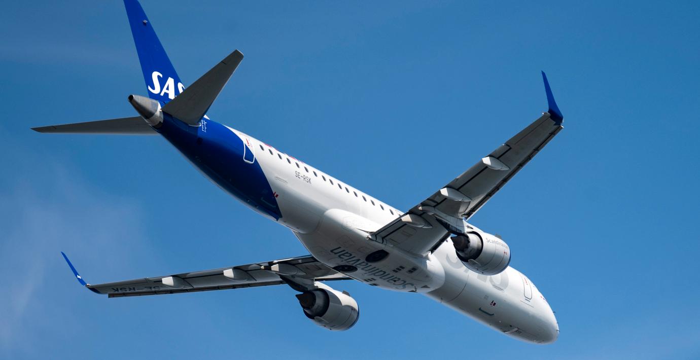 SAS-plan tvingades nödlanda i Budapest