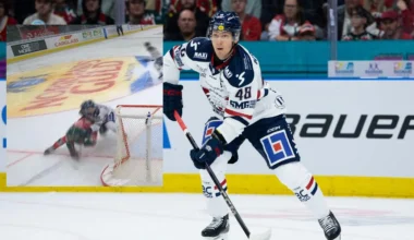 Anmäls för crosschecking – efter förlust i debuten