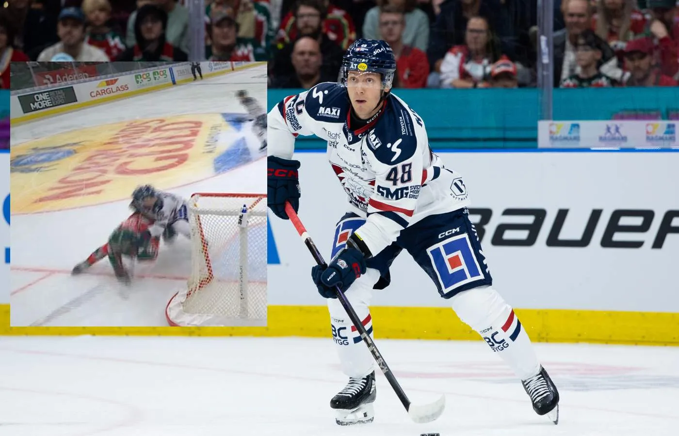 Anmäls för crosschecking – efter förlust i debuten