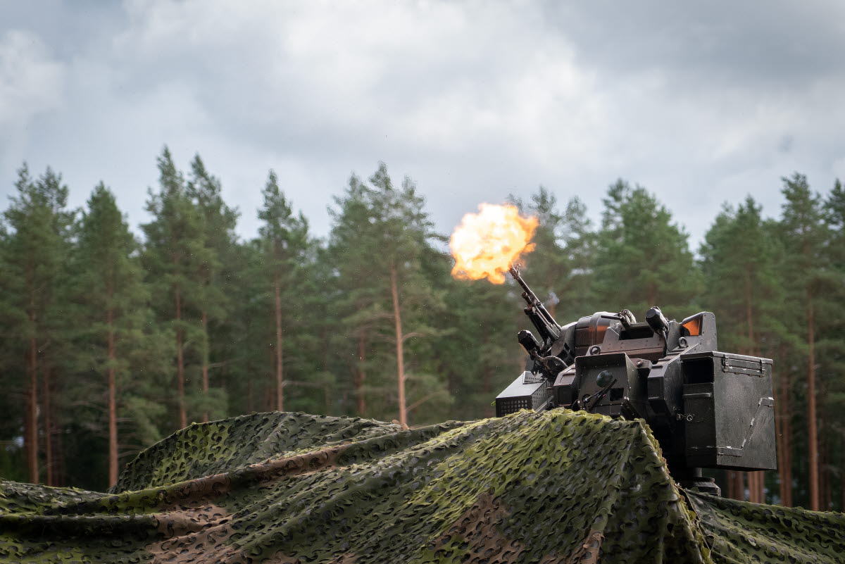 Loke användes skarpt i Nato-insats