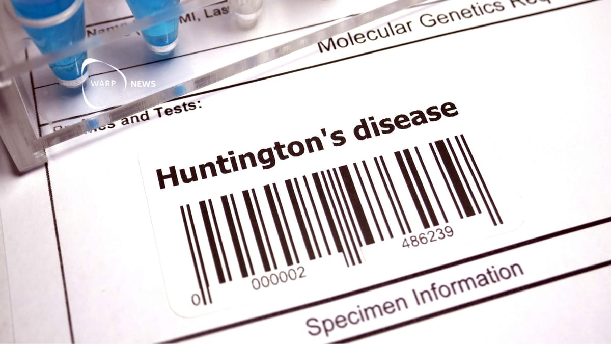 Genterapi saktar ner Huntingtons sjukdom med 75%
