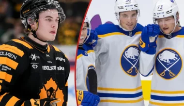 Svenska talangerna glänste – Pellikkas första poäng i Detroit