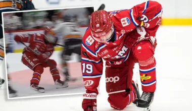 Smäll för Timrå: Tvingades av efter armbågen