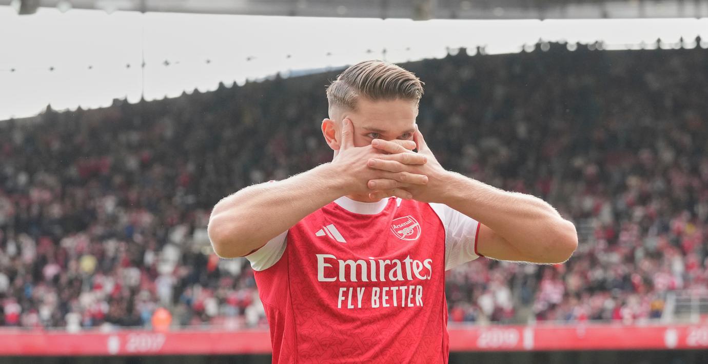 Viktor Gyökeres nätade i Arsenals storseger
