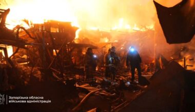 Flera skadade i ryska attacker mot Zaporizjzja