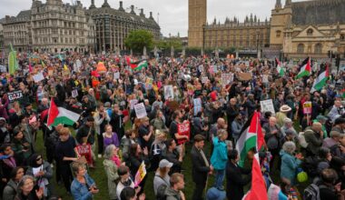 Tusentals i London demonstrerar mot Trumps statsbesök