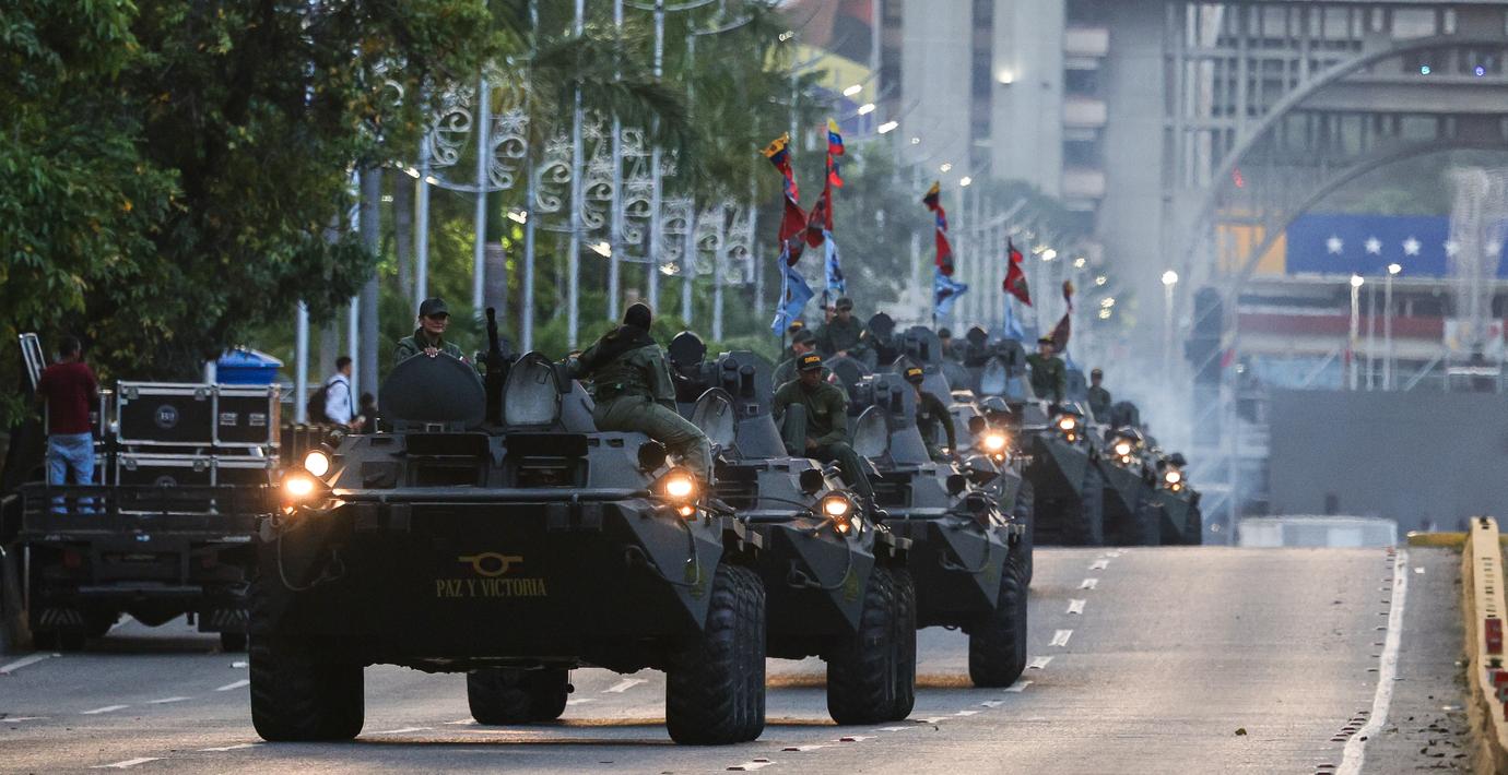 USA överväger att slå till inne i Venezuela