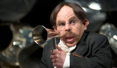 Warwick Davis som Filius Flitwick i "Harry Potter"-filmerna.