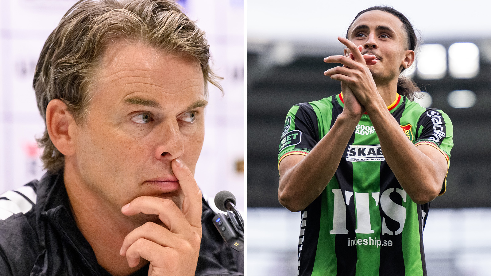Fredrik Holmberg och Amin Boudri.