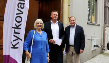 S-profilerna hängde på låset till kyrkovalet